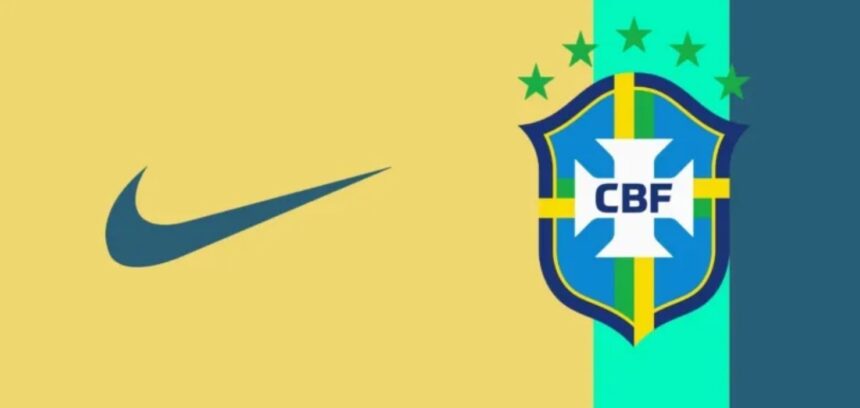 Camisa titular do Brasil para 2026 deve ter tons diferentes das cores tradicionais • Reprodução/Footy Headlines