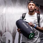 Neymar entrando no vestiário do Maracanã • Divulgação/Santos