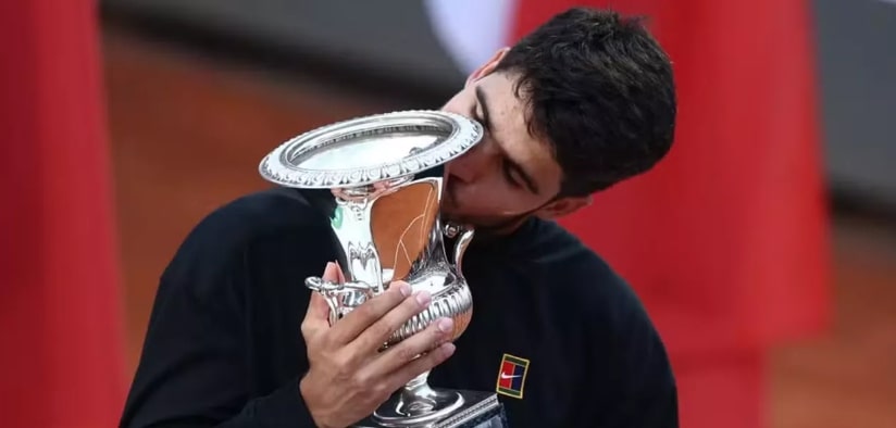Carlos Alcaraz (Foto: Reuters/Guglielmo Mangiapane)
