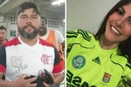 Estilhaços da garrafa atingiram o pescoço de Gabriela. Dois dias depois, ela faleceu - (crédito: Reprodução / Redes sociais )
